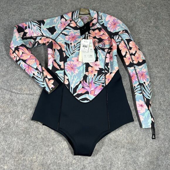 BILLABONG Wetsuit Women's Size XL US 10 2/2 Salty Dayz L/S Spring Suit PHP6 - Picture 1 of 12